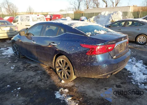 2016 Nissan Maxima 3.5 Sr z USA, uszkodzony, nr VIN 1N4AA6AP3GC398755